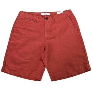 Billy Reid Size 30 Men's Red Rust Shorts
